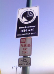 1610 emergency sign am